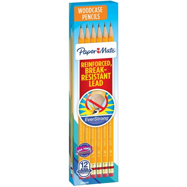 Paper Mate Paper Mate #2HB Wood Pencil , 12PK 2065456